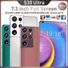 Сотовый телефон пакеты 2021 по прибытии S30 Ultra 12 + 512GB Android смартфоны глобальные 5G 7,3 дюйма 10 Core 24 + 48MP 6800mah MT6889 мобильные телефоны