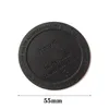 55mm Sticker Coasters Drinkware for 15oz 20oz Rubber Adhesive Bottom Cup Mat Mug Pad Waterproof Pads Protection Tumbler