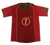 Portugal retro RUI COSTA RONALDO camisas de futebol 2016 2017 2018 2019 camisa de futebol clássica vintage Camisa de futebol 98 99 02 04 05 06 16 17 18 19 FIGO manga comprida