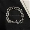 Jewelryoai77 Mens Bracelet On Hand Stainless Steel Chain Bracelets Jewelry Hip Hop Bracele Homme Gifts For Male Aessories Wholesale Link Dr