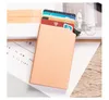 Card Holders Anti-theft Mini ZOVYVOL Business Case High-grade Alumina Mult-card Holder Solid Color Automatic Pop-up Bank Box