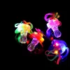 Flash of Light Luminescence Led Rave Toy Nippel Disco Dancing Nightclub Bar Whistling Props och Presenter Barnleksaker 1 25st Y2