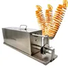 2021 Commercial Spiral Chips French Fry Machine Cutter Potato Tower Making Maker Automatic Stretch Electric Potato Slicer