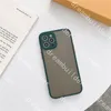 Designer Fashion Phone Cases For iPhone 14 Pro Max 14 PLUS 13 12 12pro 11pro X XS XSMAX XR Clear Hard Case Shockproof Transparent shell Skin feel Non-slip cover