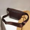 Waist Bags PU Läder Fanny Pack Zipper Up Kvinnor Resväska för Korskropp PackPouch Höft Bum Belt Purse Handväska Mode