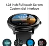 IP68 Vattent￤t simning CWP Smart Watch Armband Cutom Dial Interface Mens Watches G28 Sleeping Monitor Multy Sport Mode Call Message p￥minnelse Smartur