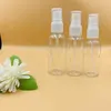 2021 Spruta flaska Liten vattenburk och transparent PET Fine Mist Cosmetics Perfume Toner 10/15/20/30 / 40/50 / 60/80 / 100 ml