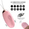 NXY Eggs 10 Speed Remote Control Vagina Ball Female Sex Kegel Clitoris Stimulator Vibrating Jumping Egg Toys Masturbation 1124