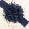 아기 헤어 액세서리 18pcs / lot 쉬폰 꽃 신생아 머리 띠 신축성 레이스 활 여자를위한 아기 머리 bows hairbands girls1 750 v2