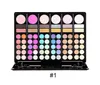 Set regalo trucco professionale Palette tutto in uno Kit per contorni cosmetici 78 colori Palette di ombretti con fard, cipria e lucidalabbra