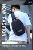 Mäns bröstväska Crossbody Messenger Väskor för Man Högkvalitativ Ljus Business Små Ryggsäckar Softback Air Cushion