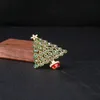 Булавки брошь бруши полой рождественской елки брошь сплав сплав с сплавным маслом для женщин для женщин подарки подарки подарки года подарки детские подарки Kirk22