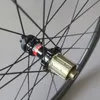 27-миллиметровые колесные велосипедные колеса Novate D411/D412 Hubs 6-Bolt или Center Lock Disc Trabros