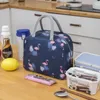 Sacos de Armazenamento Saco de Almoço Portátil Caixa Isolada Térmica Tote Bolsa Bolo Bento Bento Recipiente de Jantar para Mulheres Crianças