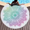 Playa Ocio Resort Creativo Natación Toalla Microfibra Redonda Mandala Yoga Mat Adulto Baño grande 150 cm 210728