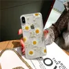 2021 Mode Schokbestendige Telefoon Gevallen Little Daisy Dry Flower DIY Transparante Siliconen TPU Aangepaste Ontwerp Waterdichte Vrouwen voor iPhone 11 12 PRO XS XR X MAX achterklep