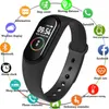 M4 Smart Watch Braccialetti sportivi per donna Schermo LED Fitness Traker Bluetooth Impermeabile Lady Sports Orologi digitali di marca