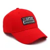 Chodźmy Brandon Red Baseball Cap Sun Bawełna Kapelusz Wiosna Lato Jesień Zimowe Czapki ZZB1431