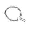 925 Sterling Silver Fashion Vintage Tank Chain Thai Silver Bracelet for Women Men Adjustable Bracelets Jewelry S-B407