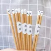 Bacchette Dieci coppie di legno giapponese in legno ad alta temperatura sushi stick stick muffa prova di colore puro animale