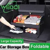 Bilarrangör Universal Storage Box Foldbar stam hopfällbar för bilar