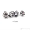 510 to eGo Adapter Ecig Adapters battery screw threading Adaptor eGo-510 Converter Extender