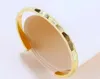 3mm Shiny Polished Open Cuff Bangle Bracelet Christmas Gift for Women Ladies Stainless Steel Jewelry Blling two color