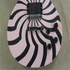 Продажа! Модель Пользовательские EMG Пикап LP Zakk Wylde Vertigo Розовая электрическая гитара