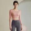 Gym Odzież Kobiety Joga Suit Fitness Letggingi z długim rękawem Dwuczęściowe cienkie seksowne sport