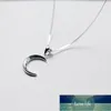 Exquisite Simple Moon Pendant Necklace For Women Elegant Lady's Wedding Clavicle Chain Choker Fashion Party Jewelry Girl Gift  Factory price expert design Quality