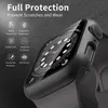 360 étui de protection plein écran 38mm 42 mm 40mm 44mm cadre de pare-chocs étuis rigides pour PC avec film en verre trempé pour Apple Watch 5/4/3/2/1 couverture