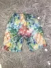 21ss Herr Dam designer Shorts byxor pastell randtryck Vår sommar Herr Webbing Byxa Casual letter Byxor Bröllop svart vit gul