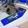 Per Audi A8 D3 2003-2010 Car-Styling 3D 5D Fibra di carbonio Car Interior Center Console Cambia colore Stampaggio Sticker Decals292q