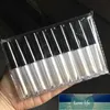 Garrafas de embalagem 10 pcs 1.3ml Tubos de brilho labial vazio tubos de glaze azul recipiente de pestanas de mascara