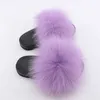 Fluffy päls tofflor barn glider flip flops flickor barn sommar hem inomhus lägenheter barn sandaler fuzzy ry baby sko 210712