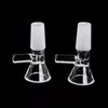 14mm 18mm Male Glass Bowl Clear Color For Hookahs Bong With Handle Smoking Tool Slide Bowls Water Piece