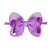 4inch bebê bowknot headbands meninas cabelo elástico feitos artesanais nylon headband crianças acessórios de cabelo crianças cocar para criança 40 cores