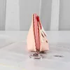 Bonito StrawberryMini Mochila Coin Bag Mulheres Pequena Carteira Pu Chaveiro Bolsas Keyfob G1019