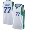 Heren Jeugd Kinderen Ja Morant basketbalshirts City Luka Doncic City 75-jarig jubileum Jersey mouwloze tops Jersey