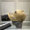 Mode hink hatt bollar mössa för män kvinnor hattar baseball casquettes 6 färg högkvalitativ randbrev beanie sol svart vit kaki