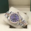 2021 Diamond dial color women's watch 31mm sapphire glass oyste Intermediate gold strap Waterproof automatic machinery295H