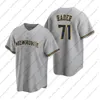 22 Christian Yelich Jersey 19 Robin Yount 53 Brandon Woodruff 12 Justin Smoak 7 Eric Sogard Keston Hiura Lorenzo Jerseys personalizados