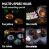 Hot Styles Silicone Chocolate Molds Reusable Silicone Pastry Molds Candy Gummy Mold Cake Recorating Baking Tools