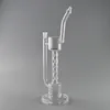 Ölgeräte Glasbongs 12 "Upline Water Pipe Pline PERC Water Bong Bubbler Rohr mit 10mm weiblicher Gelenk