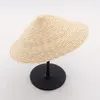 Cappelli a tesa larga Paglia naturale per donna Uomo Cappellini a forma di cappello Moda Custom Stage Catwalk Outdoor Beach Visor Cape Genitore-figlio Delm22