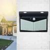 208LED Sensor de Movimento de Parede Solar Pir Sensor PIRA Garden Ao Ar Livre 3 Lâmpada Lateral