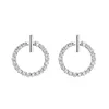 2021 925 Sterling Zilveren Lnfinite Zirkoon Oorstekers Voor De Originele Oorbellen Charm Maken Fashion Diy Sieraden Voor Vrouwen3016986