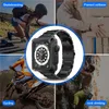 Für Apple Watch Serie 6, 5, 4, 3, Edelstahl-Schutzhülle, Bandabdeckung, iWatch 38 mm, 42 mm, 40 mm, 44 mm