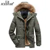 Uaicestar mannen winterjas parka jas bontkraag mode dikker warme jassen casual hoge kwaliteit grote maat 6XL heren 211104