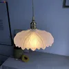 Lâmpada pendente de led nórdica moderna com abajur de vidro interruptor vintage de cobre hanglamp decorar sala de estar lustres luminarias lâmpadas